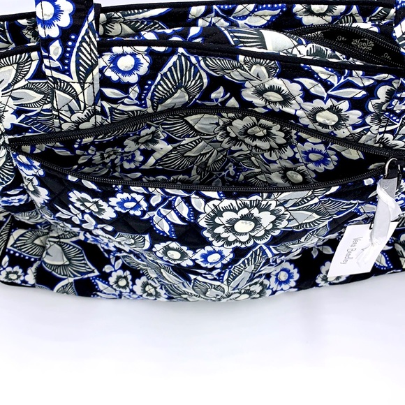 Vera Bradley Stroll Around Baby Bag in Snow Lotus - Picture 6 of 14